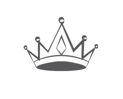 Simple crown drawing group jpg