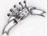 crown drawing The king crown tattoo ideas on queen jpg - Clipartix