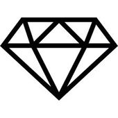 Simple diamond drawing google search pinteres jpg - Clipartix