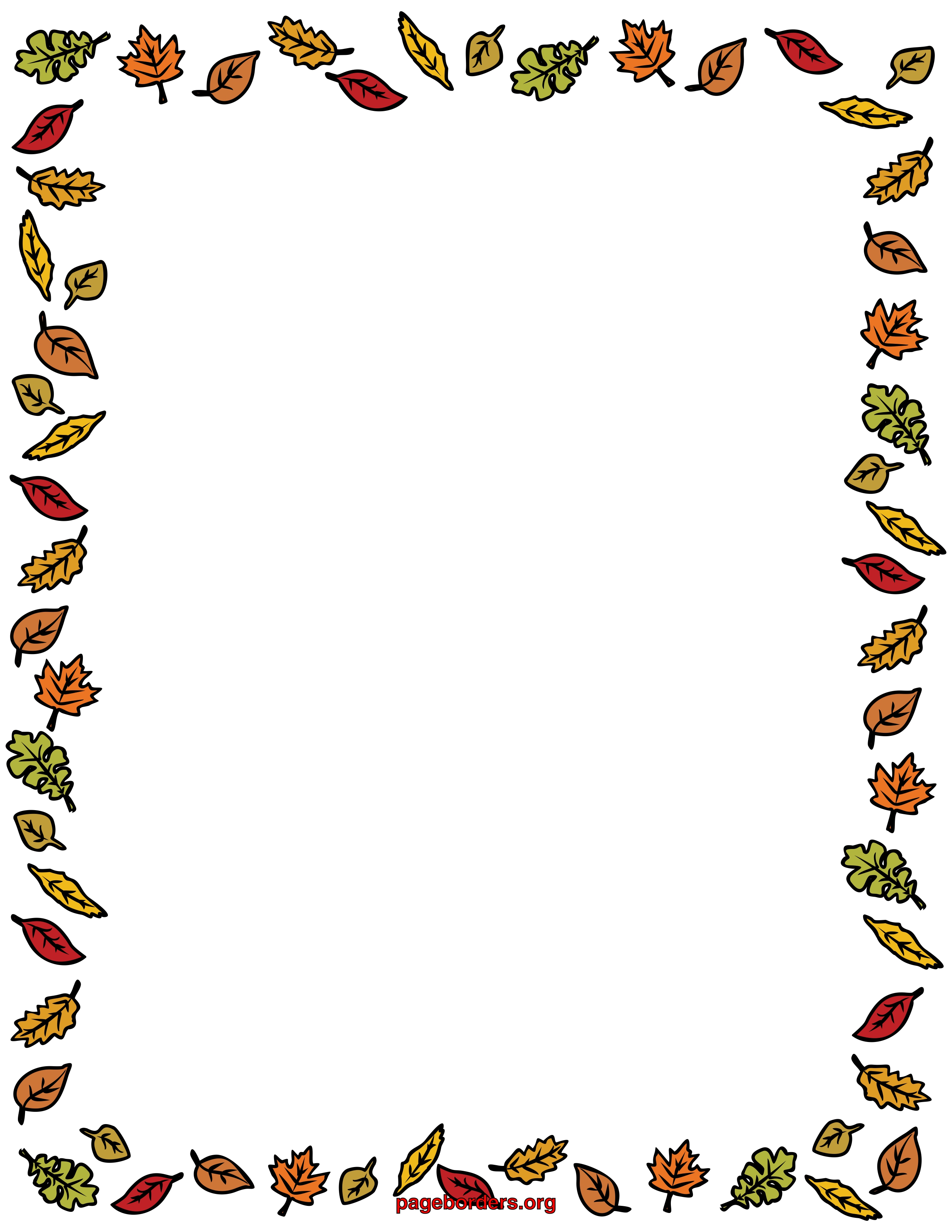 Free Fall Borders Download Clip Art On Jpg Clipartix