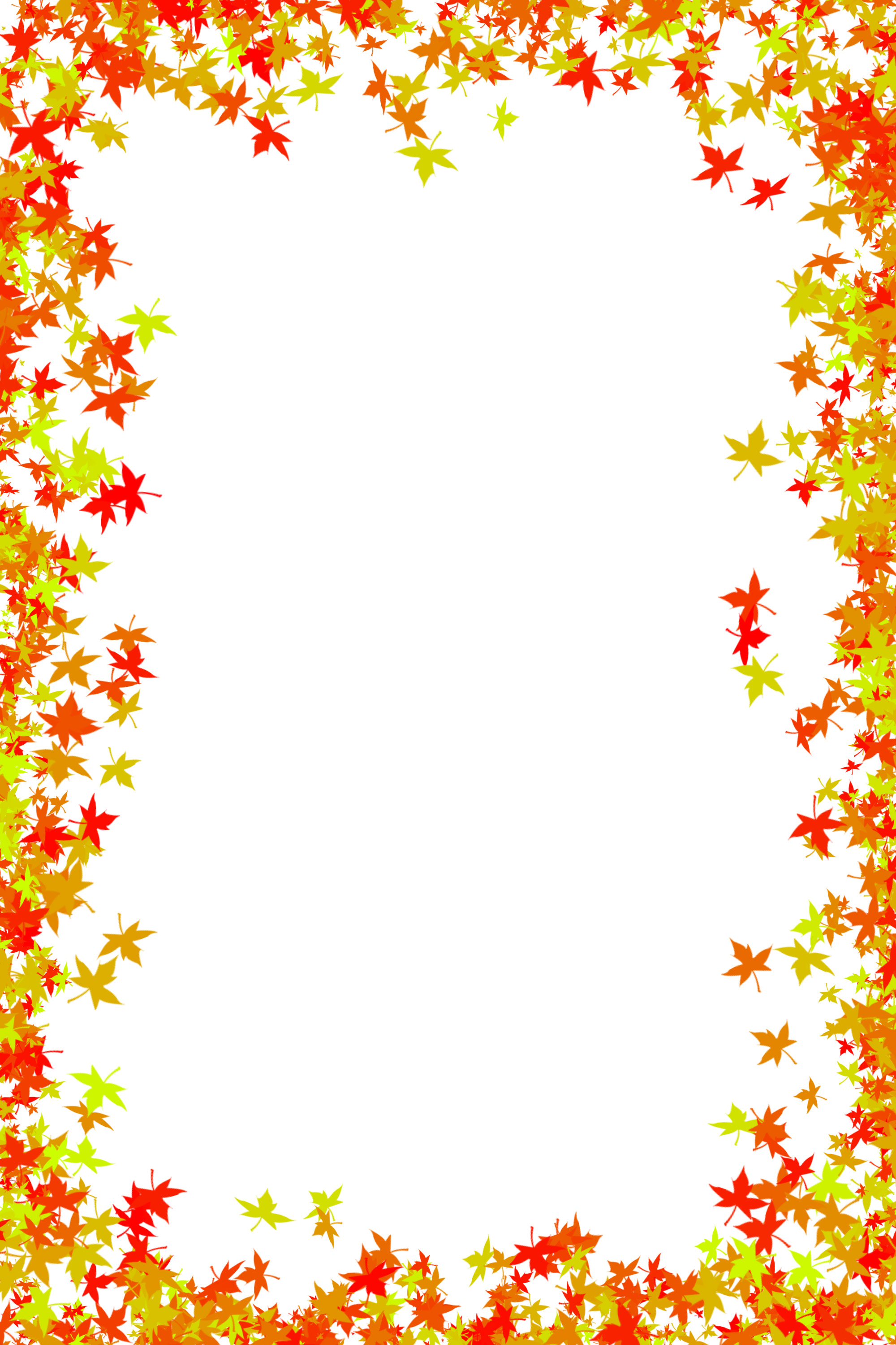 Fall border autumn clip art borders clipart for you image jpg Clipartix