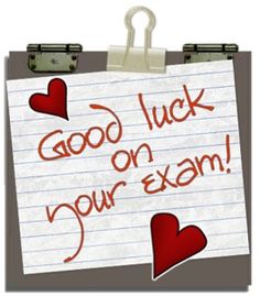 final exam Of luck for your exam exam wishes jpg