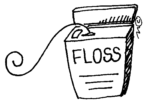 Dental floss clipart jpg