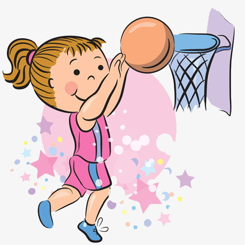 Creative hand painted girls playing basketball girl basketball jpg