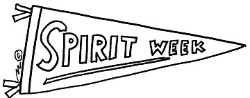 homecoming Spirit clipart school spirit pencil and in color gif