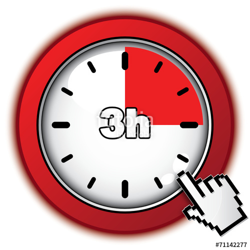 3 hours icon stock image and free vector files on fotolia jpg