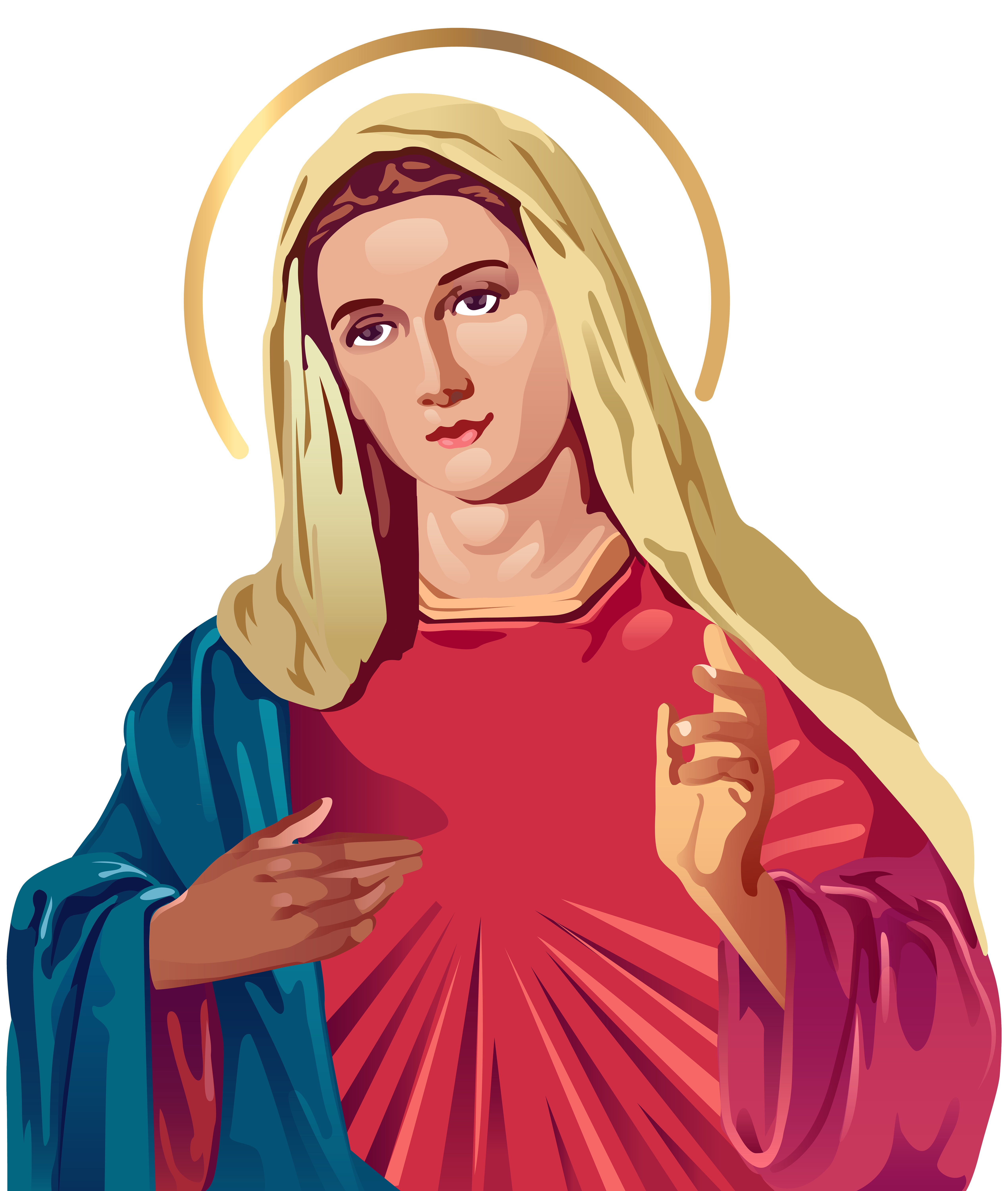 Blessed virgin mary clip art web clipart png
