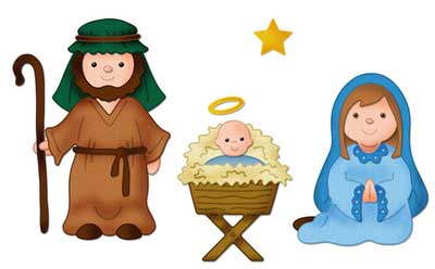 Mary nativity clipart jpg