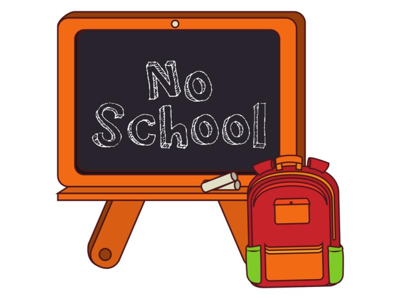 No More School Clipart