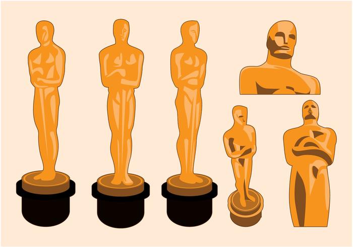 Oscar statue free vector art downloads jpg