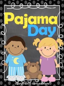 Pajama day activities pyjamas worksheets and school jpg