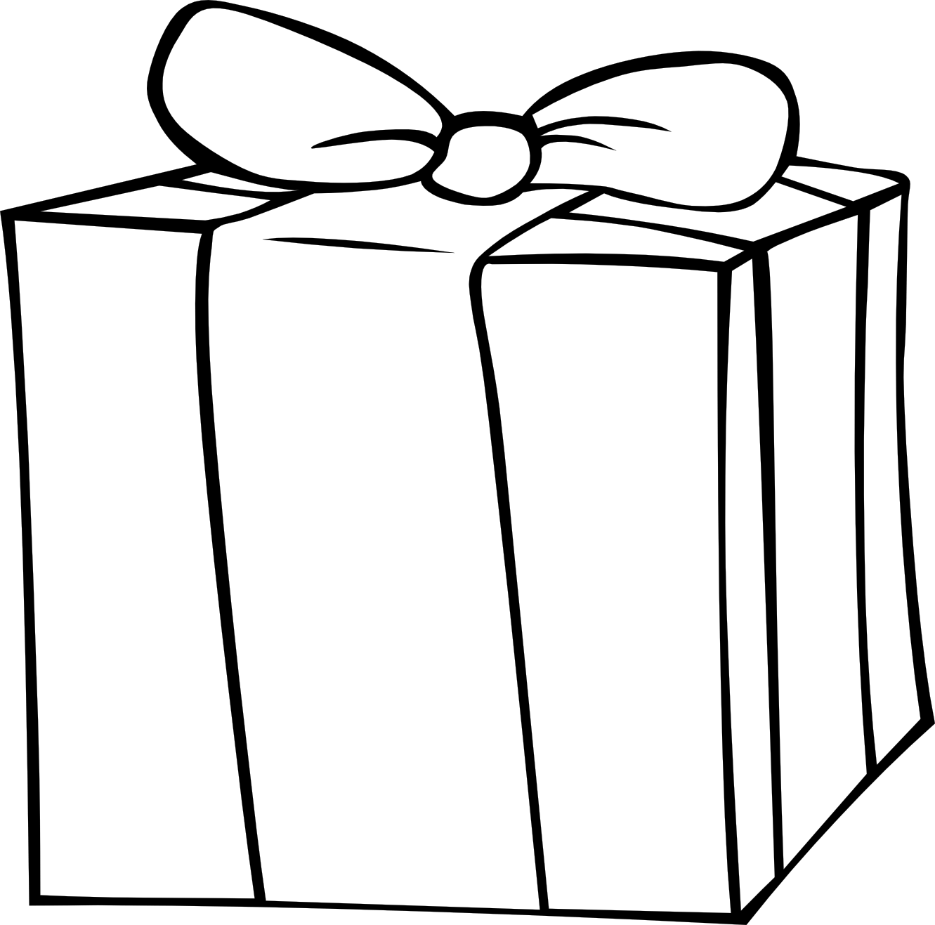 Present outline cliparts png
