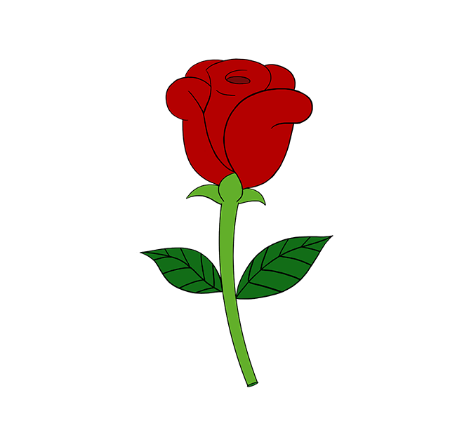 Rose Cartoon Drawing How To Draw A Flowers Bouquet Together With Png Clipartix