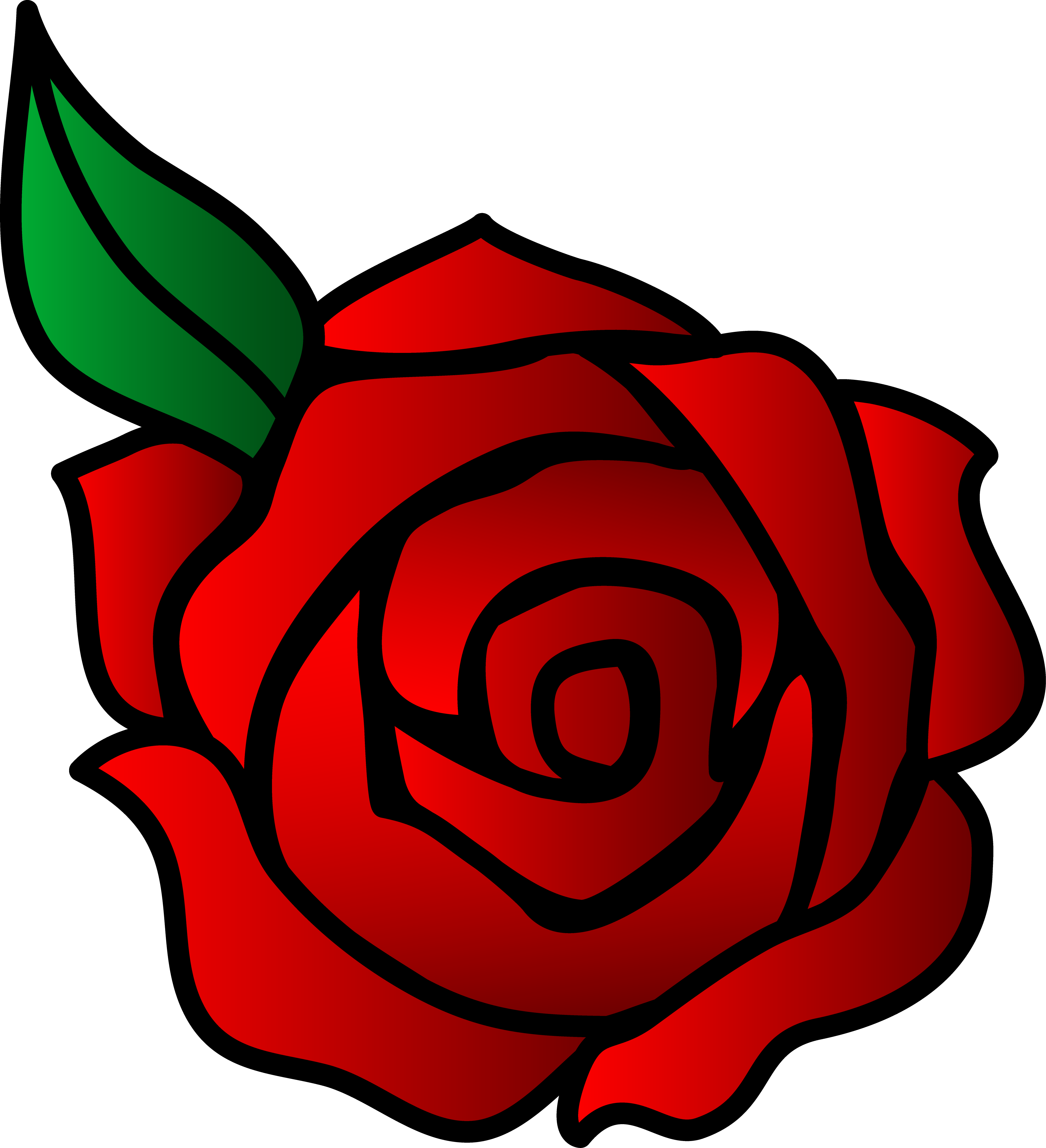 Rose cartoon drawing free download clip art on png - Clipartix