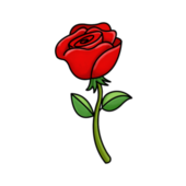 rose cartoon Smart exchange usa rose png – Clipartix