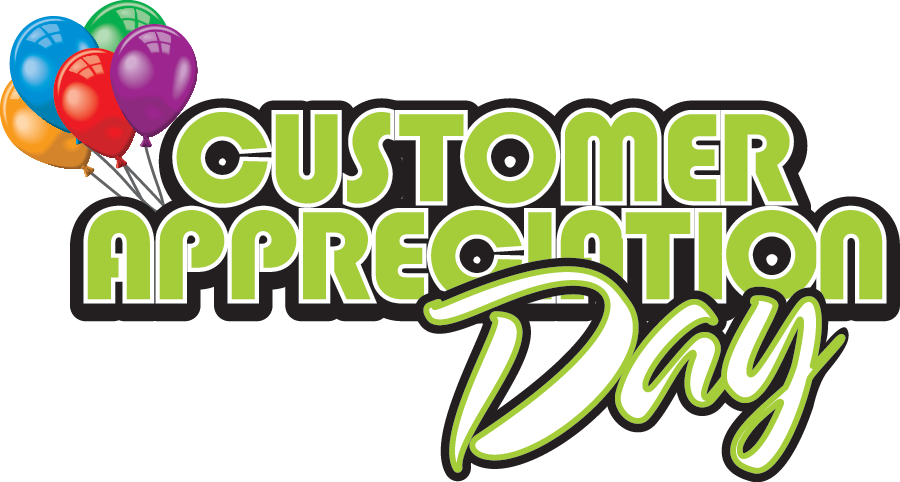 Saturday april is customer appreciation day in downtown png