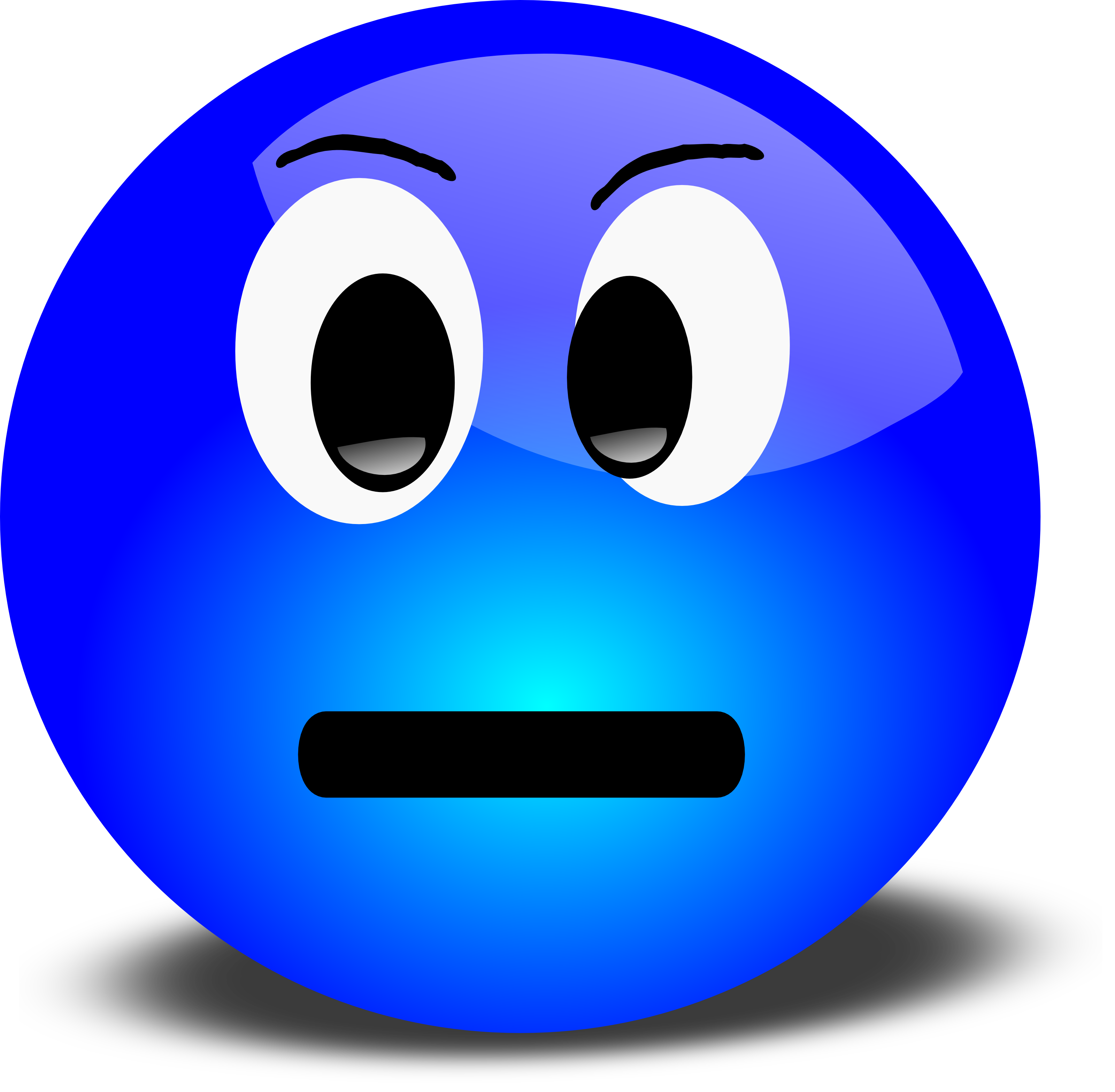 scared face Mad face angry clip art clipart 2 png