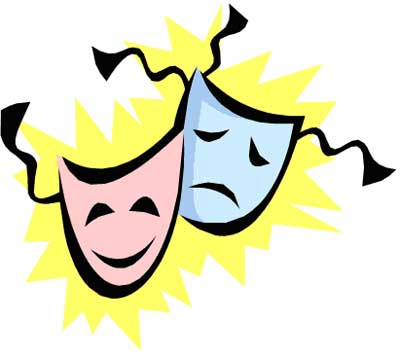 school play Theatre clipart drama pencil and in color jpg