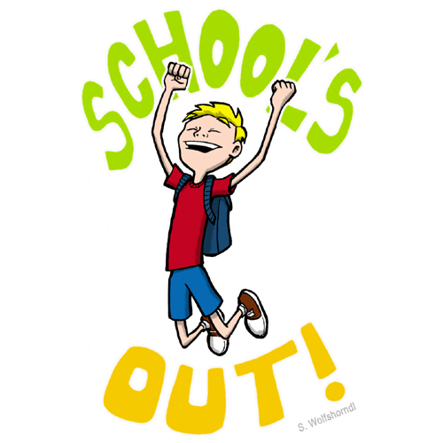 Schools out clipart jpg