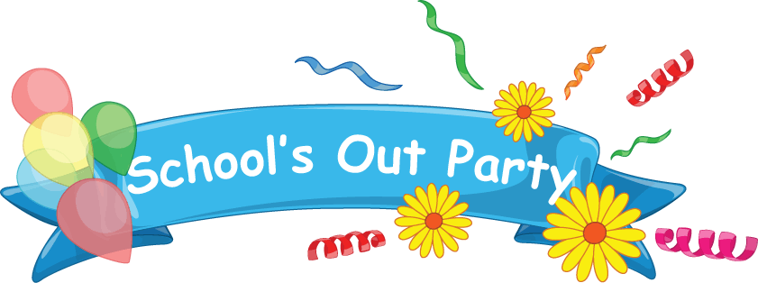 schools out Out party clipart jpg