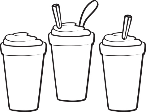 Smoothie clipart black and white pencil in color smoothie jpg