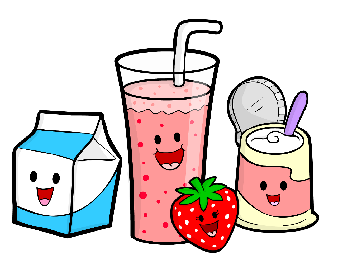Smoothie clipart animated pencil and in color smoothie png