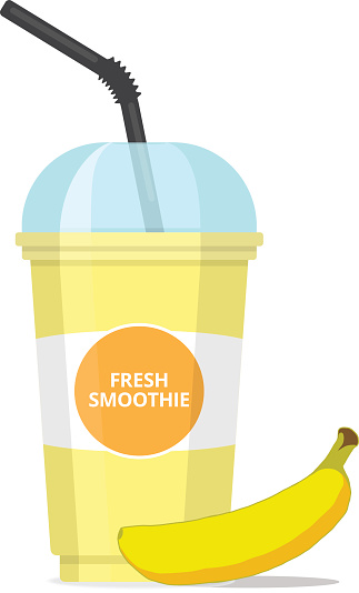 Smoothie clipart yellow pencil and in color smoothie jpg