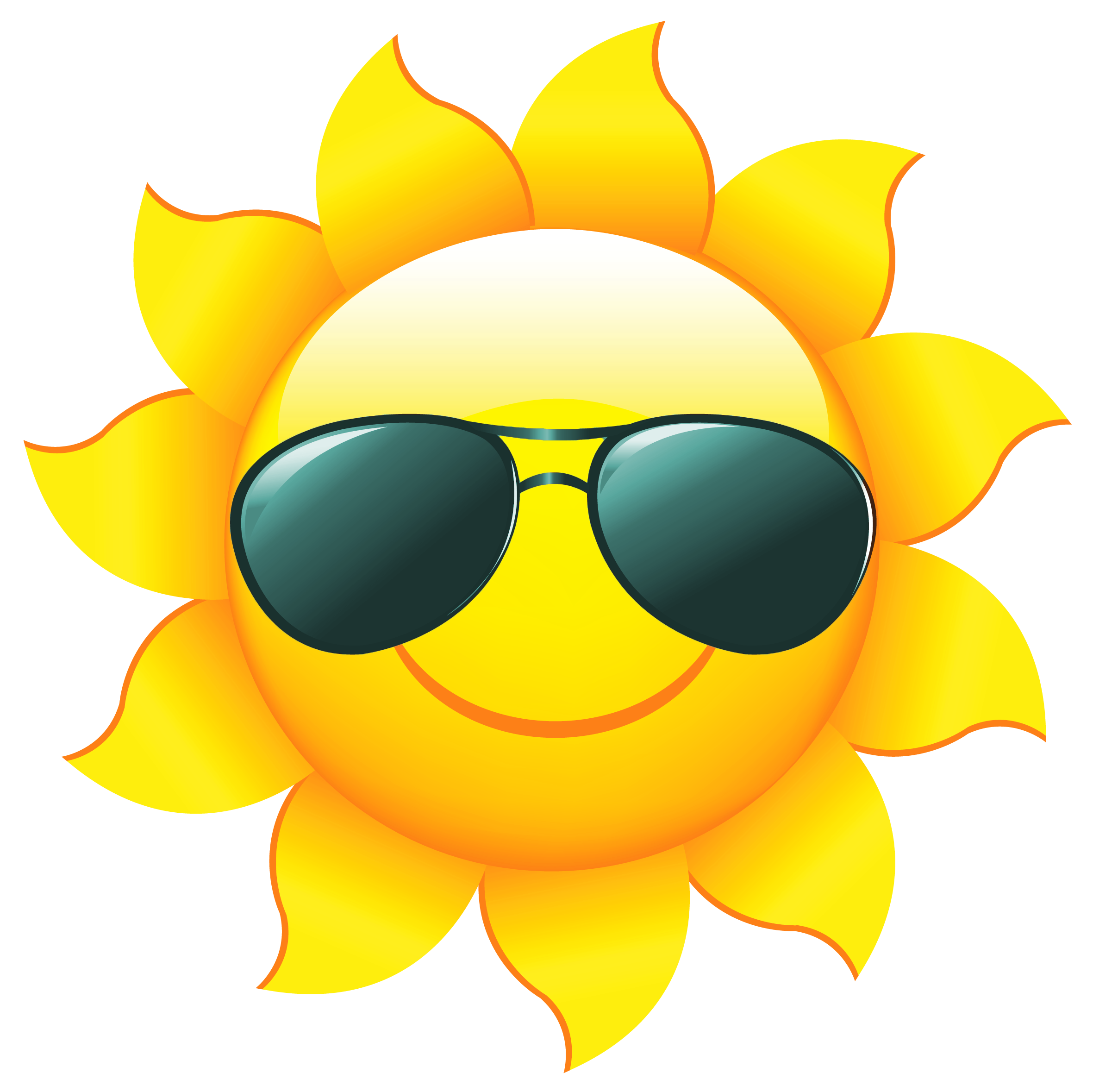 Sunshine sun clip art with transparent background free png