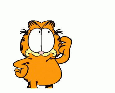 thinking gif Garfield thinking discover  gif