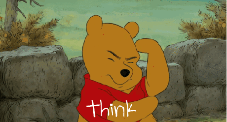 thinking gif Winnie the pooh thinking find  gif