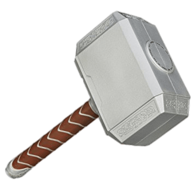 Thor hammer clipart free png
