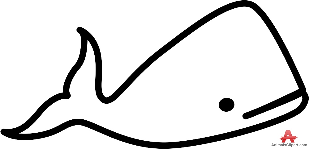 Whale outline whale drawing clipart free design jpg