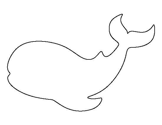 whale outline Whale pattern use the printable outline for crafts creating gif
