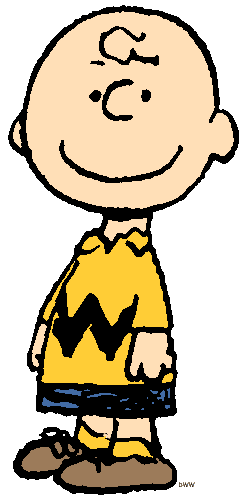 brown Peanuts clip art cartoon gif