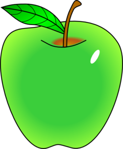 Green apple clipart free images png
