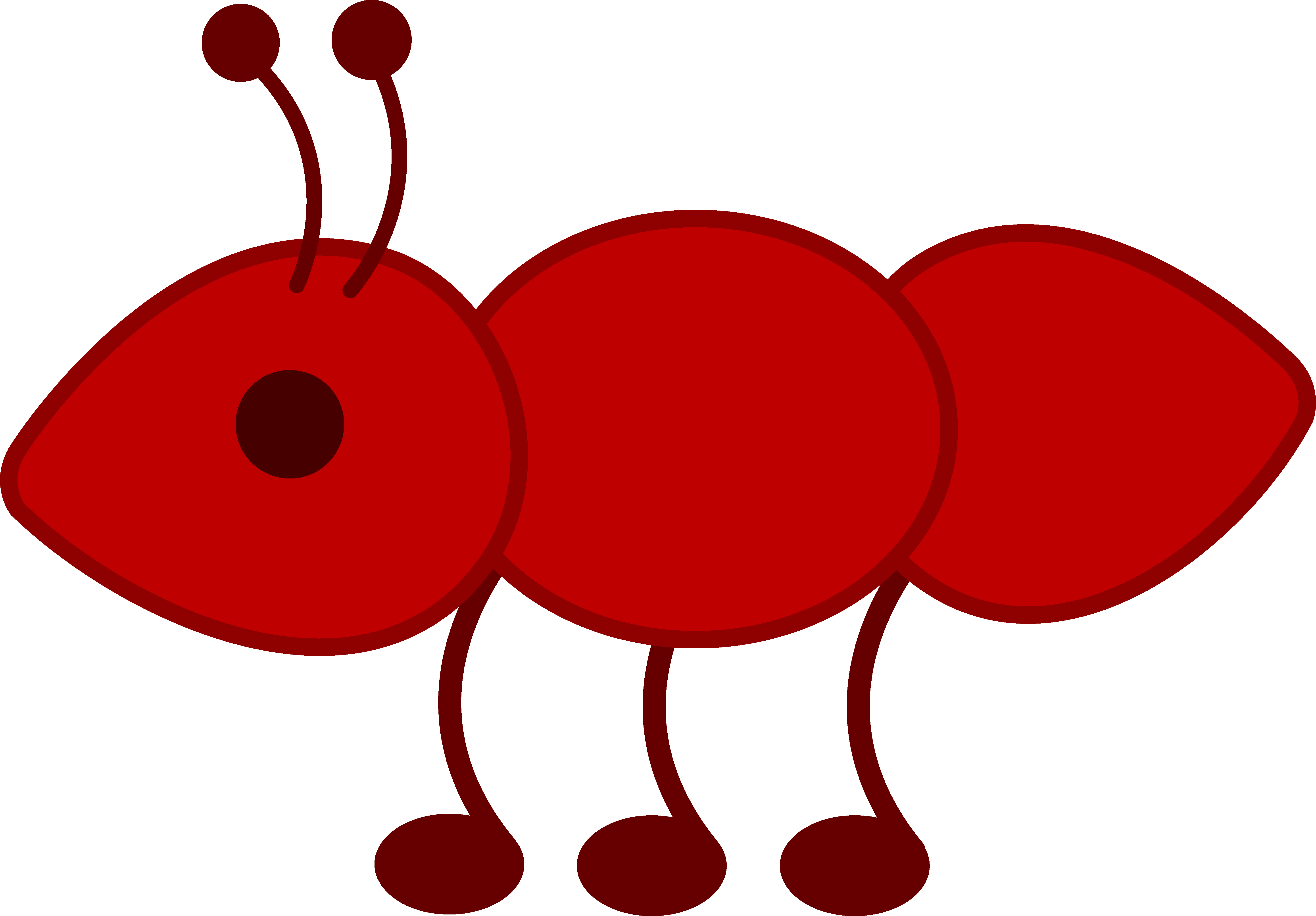 Ants clipart red object cute borders vectors animated black and png -  Clipartix