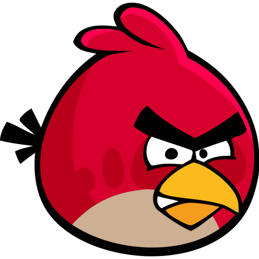 Image of angry bird clipart 2 red icon png