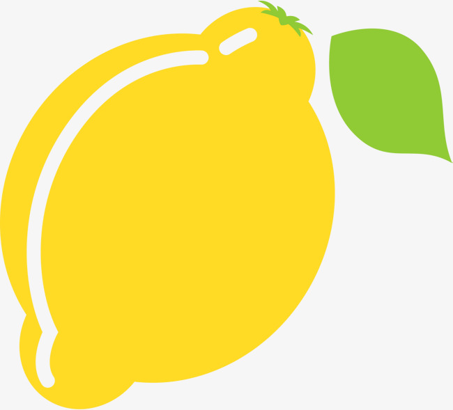 Yellow cartoon lemon clipart jpg