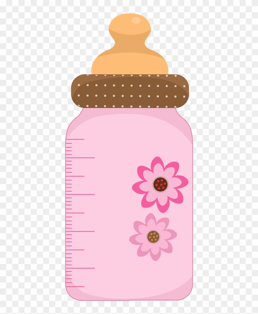 Download Diaper Baby Bottles Infant Shower Clip Art Pink Bottle Png Clipartix