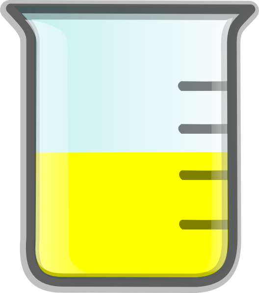 beaker Yellow glass clipart clipground jpg