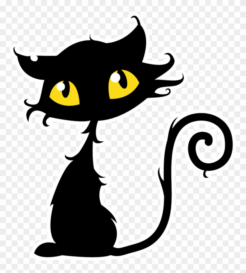 black cat Crazy cat clipart halloween black vector free transparent png