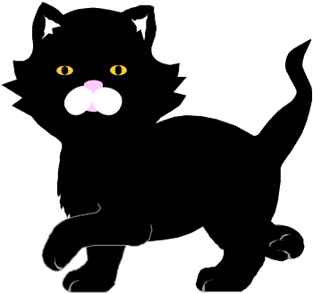 Free black cat images download clip art on gif