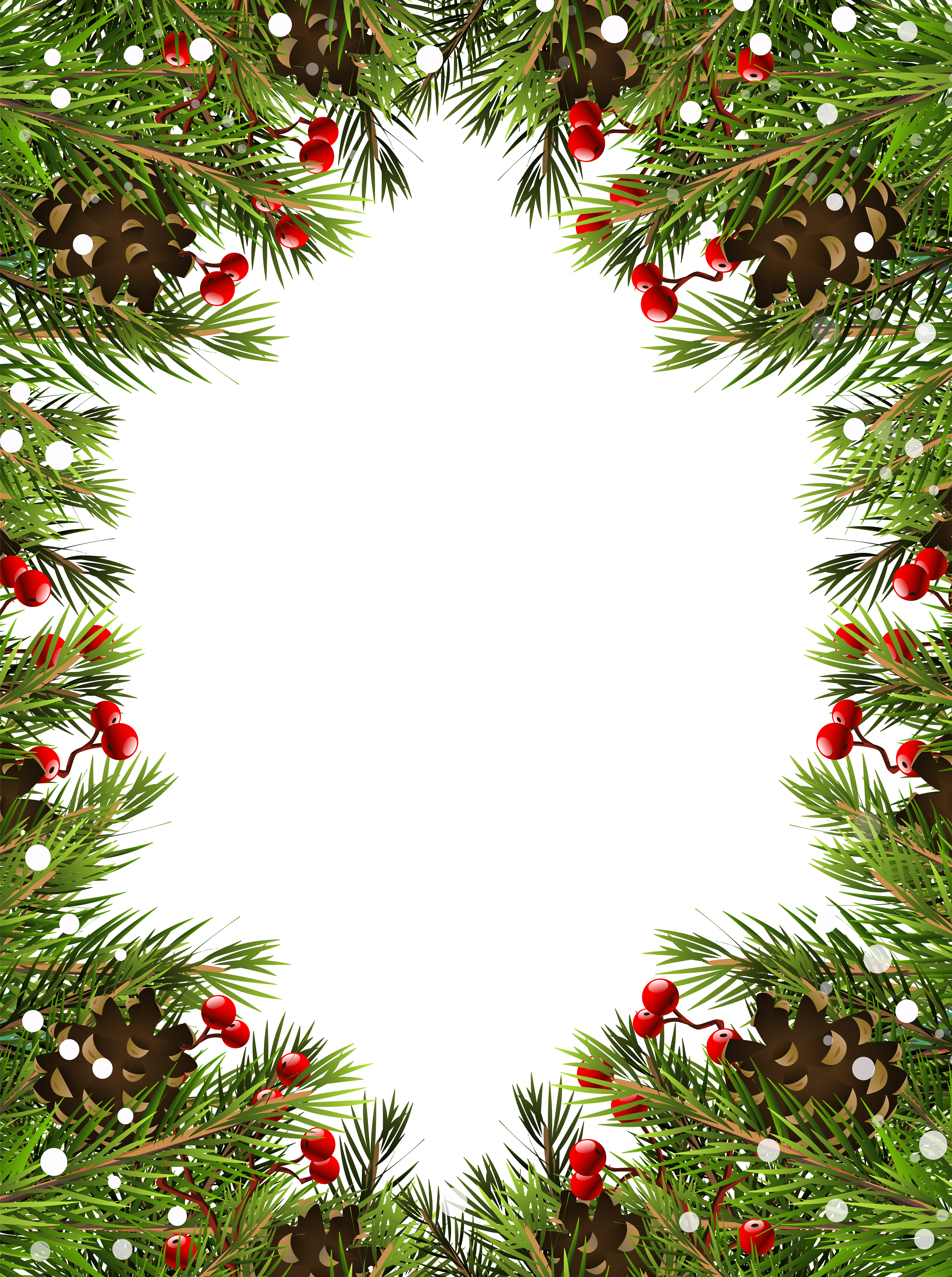 Christmas border frame transparent image gallery yopriceville png