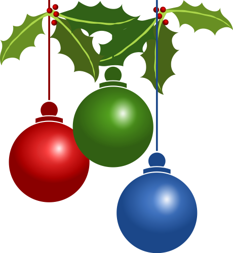 Christmas ornaments clipart free images png