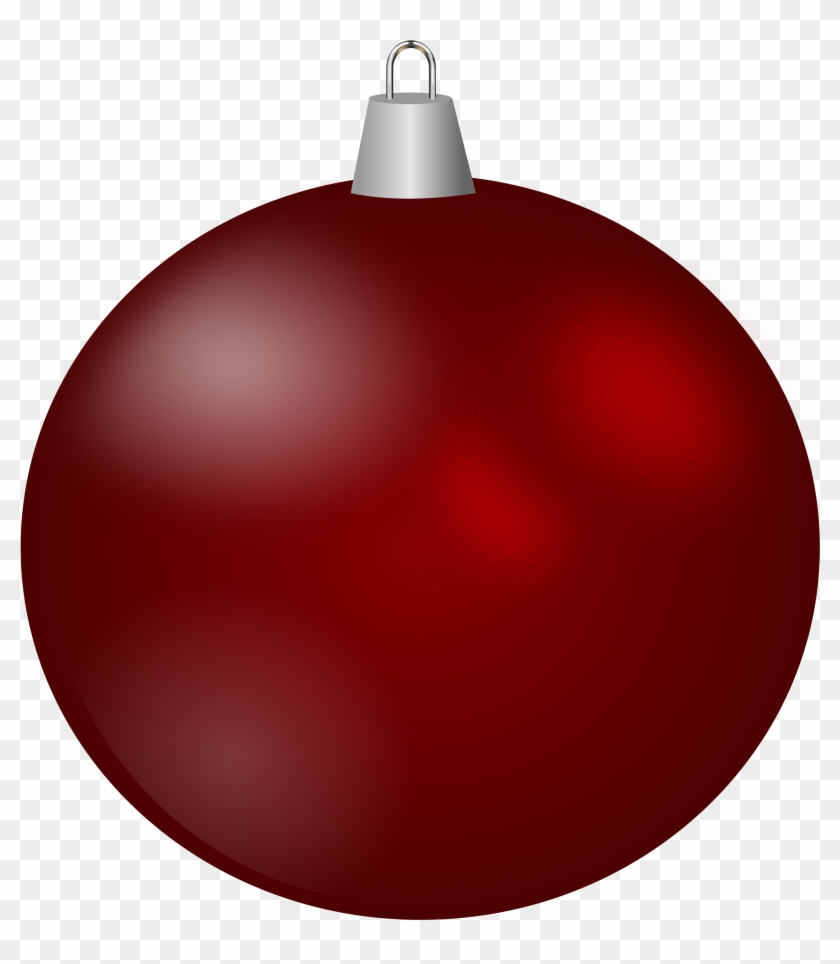 christmas ornament Clipart christmas ball red ornament free png