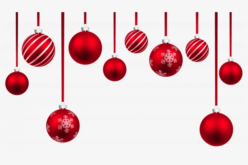Hanging christmas ornament clipart png