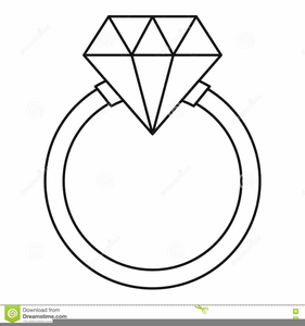 Diamond ring clipart black and white free images at png
