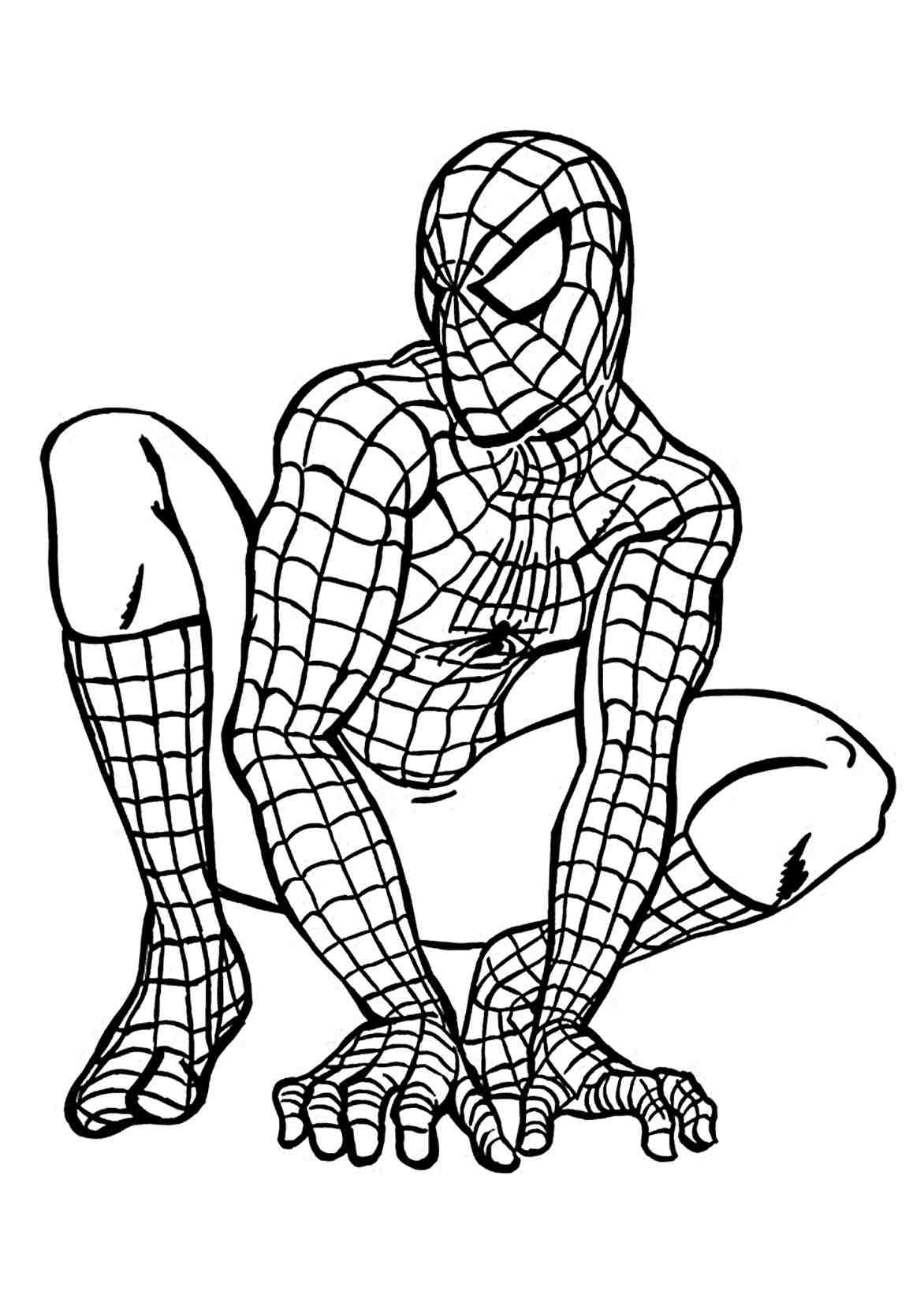 Spiderman drawing step by at free for jpg