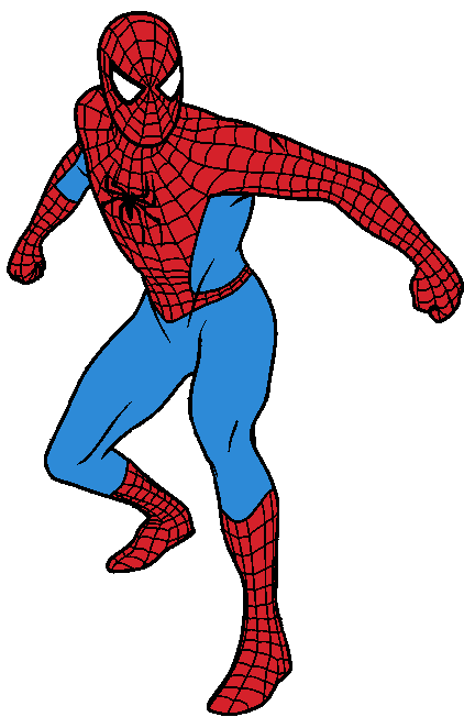 Spiderman clipart free images gif 2