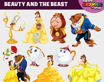 beauty and the beast Huge collection of 'beauty beast clipart' download more than jpg